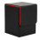 Card Case Deck Box Sleeved Cards Deck Game Box for Yugioh  Binders: 100+, Black Red 1