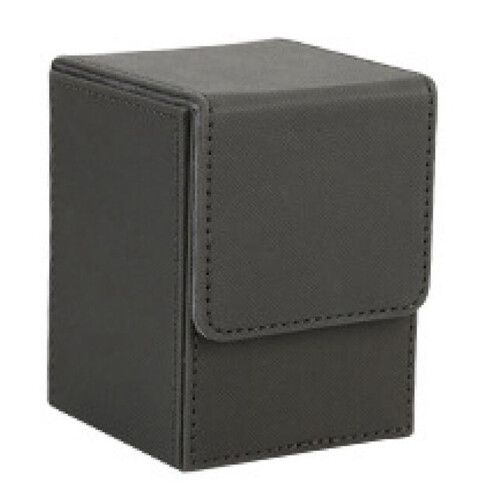 Card Case Deck Box Sleeved Cards Deck Game Box for Yugioh  Binders: 100+, Gray
