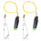 2 PeçAs Power Grip   Release, 17 Polegadas Downrigger Release Stacker Clipe LíDer de Pesca com Clipes de Snap Longline 1