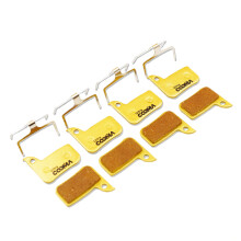 4 Paires de Plaquettes de Frein à Disque de VéLo EntièRement en MéTal pour Niveau , Rouge 22 B1, Force 22, CX1, Rival 22, S700 B1, Classe Ultra