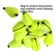 30 Sztuk EVA Teardrop Strike Fly Fishing Float Strike Indicator Fishing Bobbers do AkcesorióW WęDkarskich