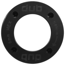 For  XX1 Force GX NX Dub Crank Arm Bolt Kit Spare Dub Crank Cover Bolt Gasket M18/M30 Bicycle Parts,Black