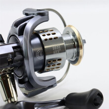 Reel Fishing 1500S 5.2:1 Reel Double Handle Grip Fishing Gear Fishing Reel