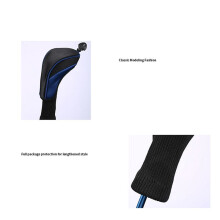 GolfschläGer-Set Kopf-Set Holz SchläGerabdeckung Atmungsaktives Mesh-Gewebe 1/3/5/ Kappenabdeckung Kopfkappen-Set Golfteile
