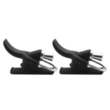 2 Pack Sea Fishing Clip,Thumb Button,Fixed Spool Casting Aid for Sea Shore Beach Fishing