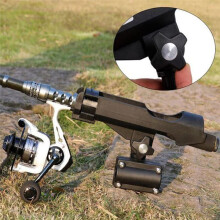 Boat Kayak Fishing Rod Holder Plastic Fishing Rod Bracket Adjustable Detachable Boat Mount Fishing Rest