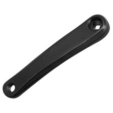Pedivella da 170 mm per Mountain Bike, Lato Sinistro, Guarnitura con Foro Diamantato, Maniglia di Ricambio Nera