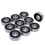 100 Pezzi 608- Cuscinetto per Skateboard, Cuscinetto a Rotolamento Argento Dimensioni: 8X22X7Mm 4