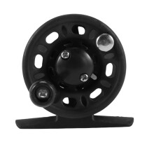 Plastic fly reel river fishing fly fishing Stream left / right exchange possible (reel diameter 52 mm)
