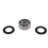 100 Pezzi 608- Cuscinetto per Skateboard, Cuscinetto a Rotolamento Argento Dimensioni: 8X22X7Mm 3