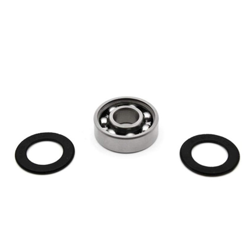 100 Pezzi 608- Cuscinetto per Skateboard, Cuscinetto a Rotolamento Argento Dimensioni: 8X22X7Mm 2