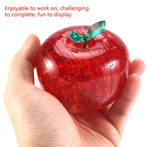 3D Crystal Puzzle - Red-