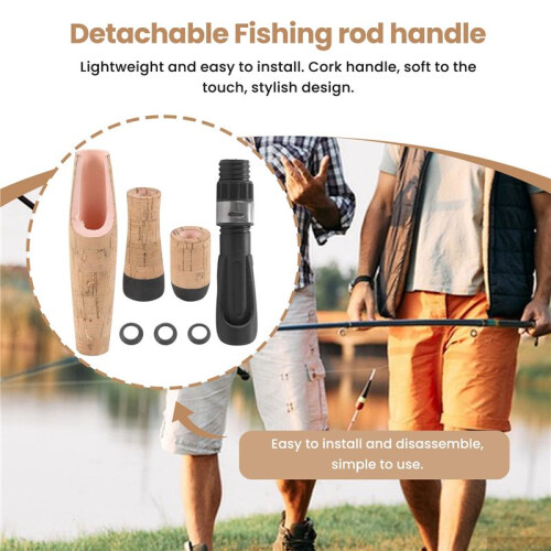 Diy Angelrute Gebäude Oder Reparatur Composite Cork Handle  Grip Reel 2