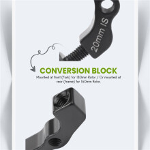Disc Brake Caliper Mount Adapter Is/Post Front 180Mm Rear 160Mm For Mtb