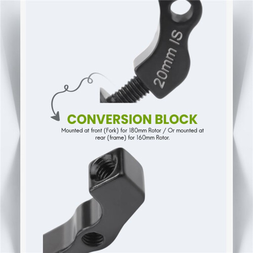 Disc Brake Caliper Mount Adapter Is/Post Front 180Mm Rear 160Mm For   Mtb 2