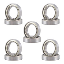 10pcs Miniature Sealed Metal Shielded Metric Radial Bearing Model: 6701 ZZ 12x18x4MM