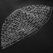 47 Inch Clear Rubber Replacement Net Replacement Bag For Fly Fishing Landing Net Fishing Tackles