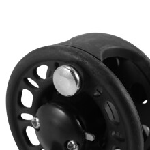 Plastic fly reel river fishing fly fishing Stream left / right exchange possible (reel diameter 52 mm)