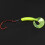 100Pcs Spring Twist Lock Fishing Hook Centering Pin for Soft Lure Bait Worm Crank 8
