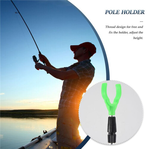 Adjustable Metal Fishing Rod Pole Holder Rack Stand 2