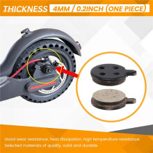 9 Pairs Scooter Disc Brake Pad Semimetal Mtb Pad for M365pro Electric Scooter Replacement Parts