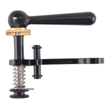 Titanium Axle Bike Seatpost Clamp for Folding Bike Bicycle Post Quick Release Clamp for 3SIXTY Black