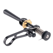 Braçadeira de Selim de Bicicleta de Eixo de Titânio para Braçadeira de Liberação Rápida de Selim de Bicicleta Dobrável para 3SIXTY Preto