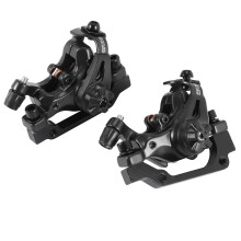 Cykel Fram Bak Skivbromsok för XC MTB Mountain Bike Speed Clip Dubbla Kolv Mekaniska Skivbromsar