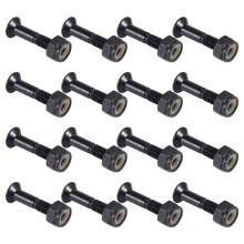 16 Conjuntos de Parafusos de Ferragem de Montagem de Skate de 1 Polegada Parafusos de Ferragem de Skate PeçAs de Skate