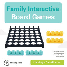 Perfeclan Bounce Off Game Classic Board Game for Kids and Family Playing Interactive Board Games Party Toys