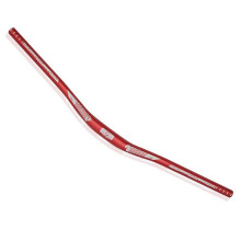 LUNJE 720MM Mountain Bike Handlebar 31.8mm Bicycle Riser Bar Extra Long for MTB Downhill Cycling Racing Red