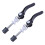 2X Black Bicycle Quick Release  Post Clamp Binder 6 x 55mm Rod 1