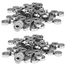 120Pcs/Set 608 2RS Bearing ABEC-5 8X22X7 mm Deep Carbon Steel Sealed Bearings