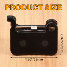4 Pairs MTB Bicycle Resin Disc Brake Pads for Deore M596 M595 M535 SLX M665 XT M775/776/765 XT/R M975 M966 M965