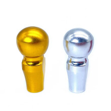 VéLo en Alliage D'Aluminium Allonger le Boulon de Tube de TêTe de Boules de Capture pour Accessoires de VéLo Pliant -Noir