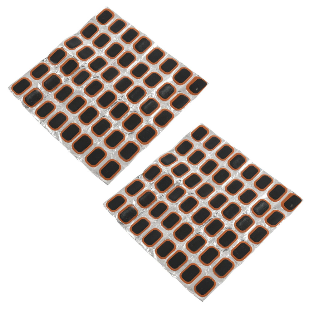 Bike Bicycle Tire Tyre Rubber 96 Patches Repair Kit New 6032212929941