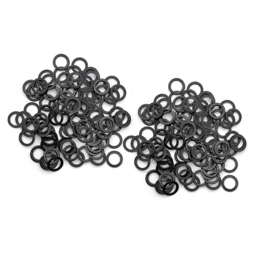 200 Pcs Standard Skateboard Bulk Bearing Spacers/Standard Skateboard Bulk Speed Hardware Washers 1