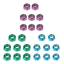 24 Teiliges Skateboard LKW Rad Achs Schrauben Muttern Longboard Hardware ZubehöR
