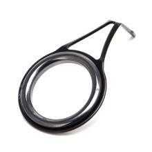 16 Teile / Satz Angel Rute Fuehrungen Spitze Fisch 5-18 mm Dia Pole Reparatur Kit Linie Ringe Augen Set Ringe Rahmen