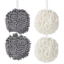 4 StüCk Chenille-HandtüCher zum AufhäNgen, SaugfäHige, Weiche HandtüCher zum AufhäNgen