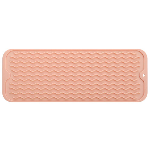 Dish Drying Mat for Multiple Usage, Easy Clean, Eco-Friendly, Heat-Resistant Silicone Mat for Kitchen Counter -B