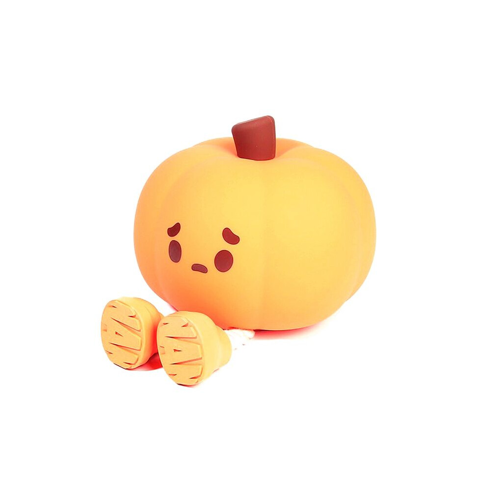 Semoic Night Light Cute Lamp Pumpkin Touch Sensor Lamp Christmas Night Lamp Silicone Led Rechargeable Lamp