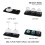 Dish Drying Mat for Multiple Usage, Easy Clean, Eco-Friendly, Heat-Resistant Silicone Mat for Kitchen Counter Black-B 3