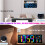 Large Digital Wall Clock 16.5 Inch  Auto  Sync Led Digital Clock Display Calendar Clock EU Plug 7
