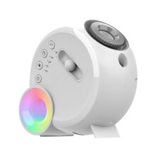 Star Projector with RGB Night Light & Speaker USB LED Moon Lamp 13 slides for Bedroom Gaming Room Kids
