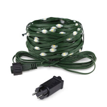 8 Modes Christmas Fairy Lights for Wedding Bedroom Walls Garden Trees Decoration 50m LED Lights 220V EU Plug