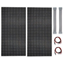2 Stuks P10 Volledige Kleur Outdoor LED-Module HUB75 SMD3535 32x16 Pixels LED-Schermpaneel 320x160mm 1/4S-Driver