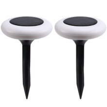 Solar Outdoor Lights Flying Saucer Lights Round Lights Outdoor Landscape Spotlights Garden Decorative Lawn Lights