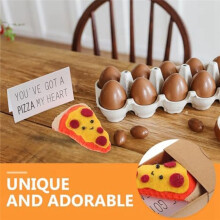 BoîTes à Pizza InspiréEs de L'Amitié, BoîTe-Cadeau de Jouets à Pizza - Cadeau de Nouveauté Mignon