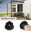 2Pcs 2X2 Square Fence Pole Flange Base Pergola Post Base Brackets Kit,Heavy Duty Wall Mount Post Anchor Base Brackets 4